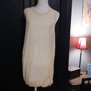 NWT $395 Helmut Lang Vanilla Bubble Hem Dress XS But Fits Size 8 Mannequin
